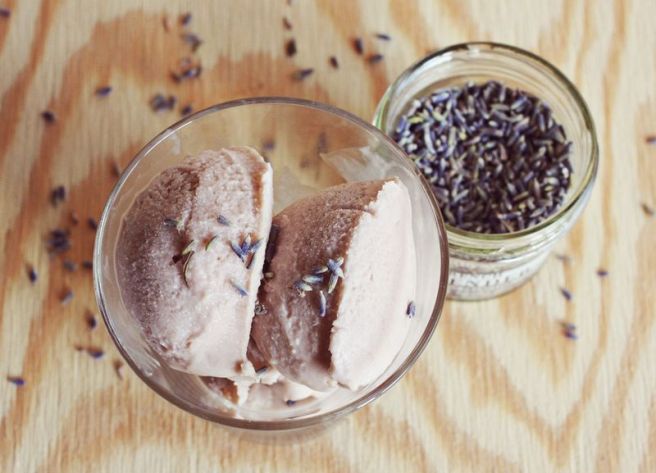 a beautiful mess lavender ice cream recipe