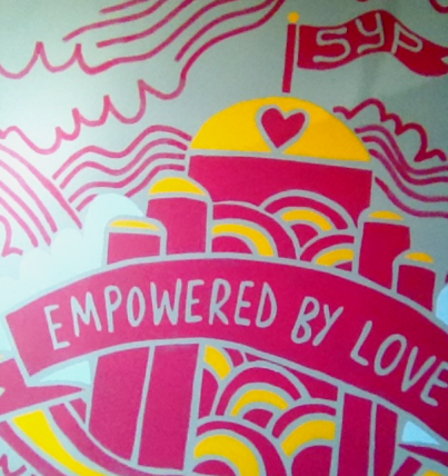 Super Yoga Palace Dallas Mural