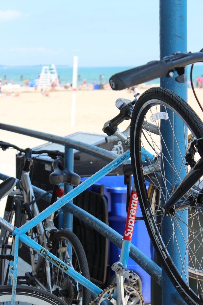 Chicago Beach and Bikes