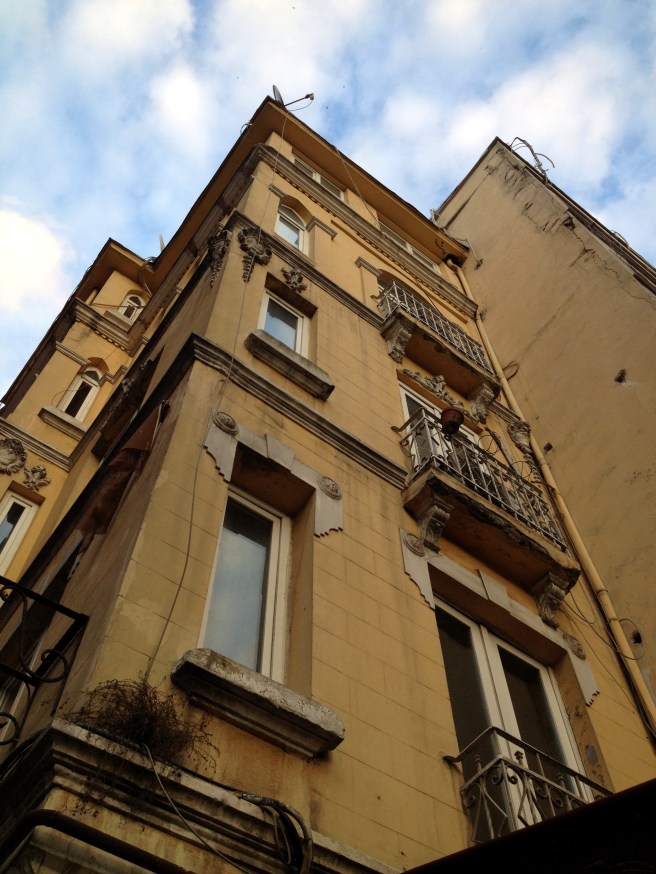 Taking a break from vintage shopping to appreciate the architecture...one of far too many photos.