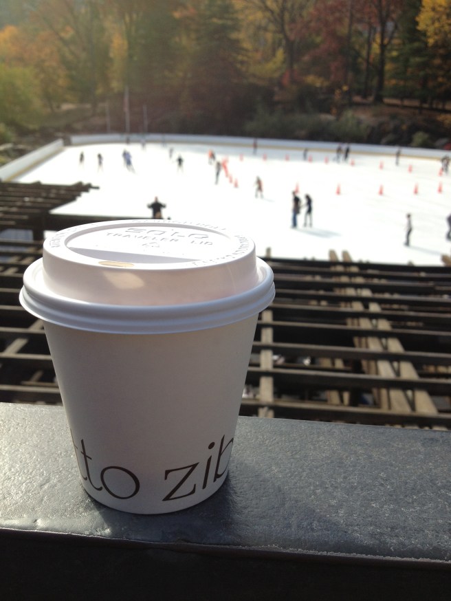 Fantastic espresso followed by Central Park...a brisk (ha) 65 degree day in November!