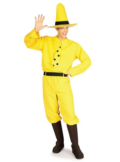 curious george man hat