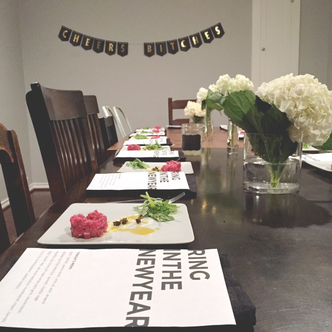 new years eve dinner party invitations